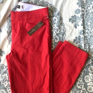 NWT Crosby Slim Ankle Pant Size 4
